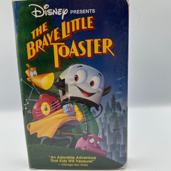Disneys The Brave Little Toaster VHS 1988 Kids Classic Family Animated Adventure - Picture 1 of 3